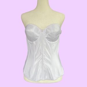 NWT White Corset Top